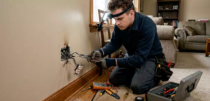 Short Circuit and Dead Outlet Repair in Hermitage