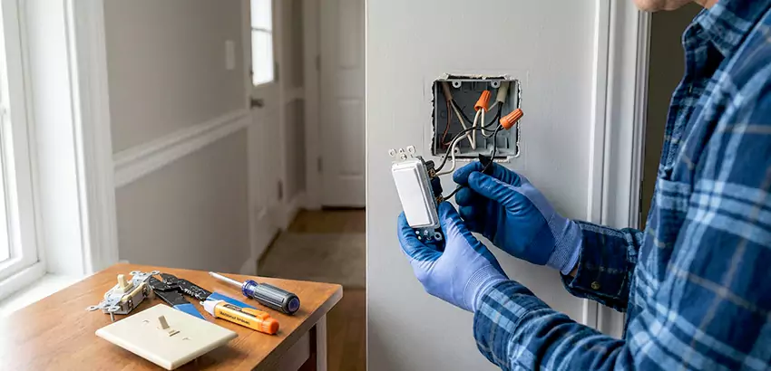 Motion Sensor Light Switch Replacement in Hermitage