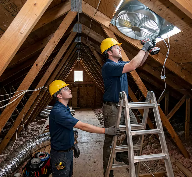 Professional Attic Fan Installation: Your Local Ventilation Team in Hermitage, TN
