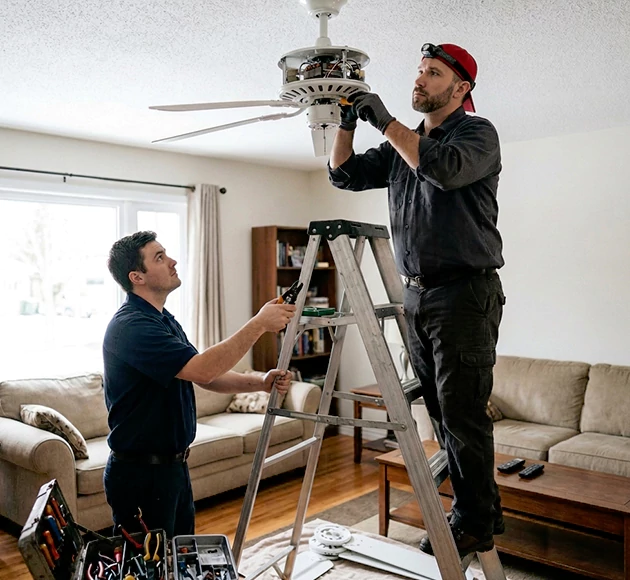 Professional Ceiling Fan Repair: Your Local Fan Specialist in Hermitage, TN