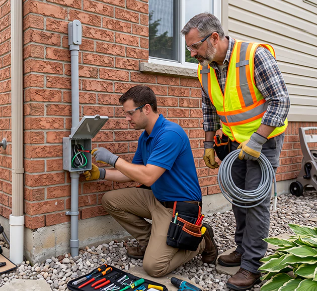 Professional Outdoor Outlet Installation: Your Local Exterior Wiring Team in Hermitage, TN